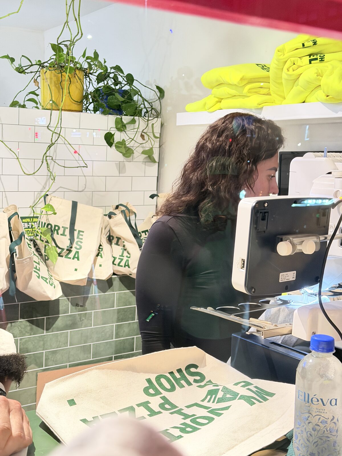 Merch Troop live printing — custom merch, made on site